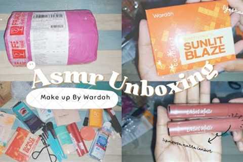 ASMR Unboxing Makeup Products By WARDAH‼️ @SehaFamily