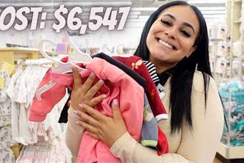 IF YOU CAN CARRY IT,  I'LL BUY IT! *FIRST BABY SHOPPING SPREE*