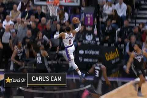 Russell Westbrook throws down vintage thunderous dunk vs Kings 🔥