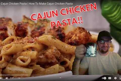 CAJUN CHICKEN PASTA by Island Vibes Cooking- Chef Ray's Breakdown #food #yummy #reactionvideo #chef