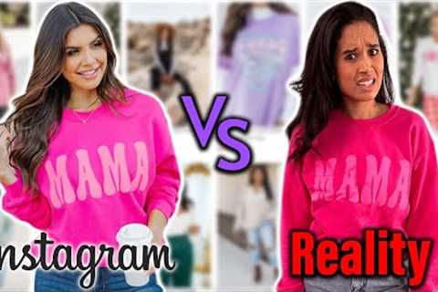 Instagram Shopping FAIL?! * Online vs Reality *