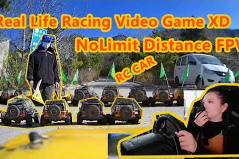 Amazing! Real life racing video game,no limit distance fpv rc car racing.remote control rc car