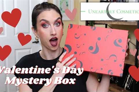 UNEARTHLY COSMETICS VALENTINE'S DAY MYSTERY BOX UNBOXING!