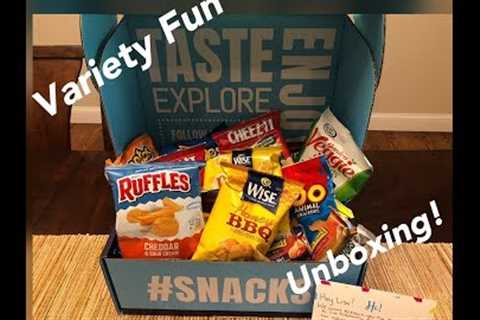 Variety Fun Box - Unboxing Snack Subscription Box!