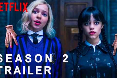 Wednesday Season 2 | SEASON 2 PROMO TRAILER | Netflix | wednesday season 2 trailer