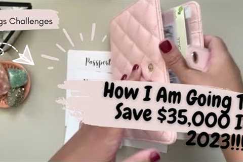 Saving $35,000 In 2023| My Savings Plan As A Single Mom| Savings Challenges For The Year!