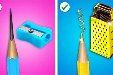 Trying Drawing Hacks &amp; Gadgets || Art Hacks, DIY Ideas by Woosh!