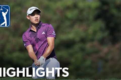 Collin Morikawa takes 6-shot lead into Sunday | Round 3 | Sentry | 2023