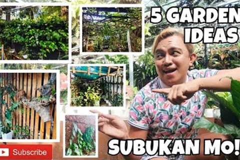 5 GARDEN IDEAS THAT YOU SHOULD TRY AT HOME | GARDEN PROJECT TOUR &amp; UPDATES