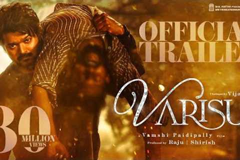 Varisu - Official Trailer | Thalapathy Vijay | Rashmika | Vamshi Paidipally | Dil Raju | S.Thaman