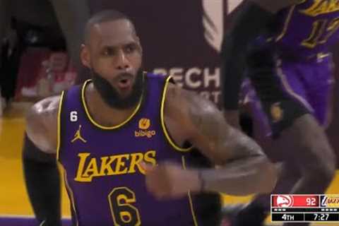LeBron Throws Down Back-To-Back Dunks 😮 | January 6, 2023