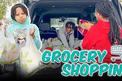 New Years eve grocery shopping