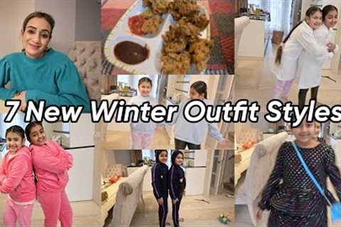❗️7 New Winter outfit Styles for Girls 👧🏻 Our Shopping Haul 💥