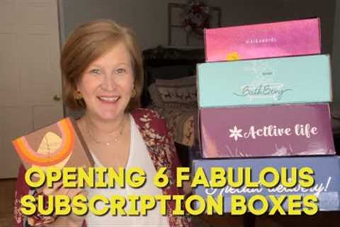 Opening 6 FABULOUS Subscription Boxes | December 2022 | LAST UNBOXING OF THE YEAR