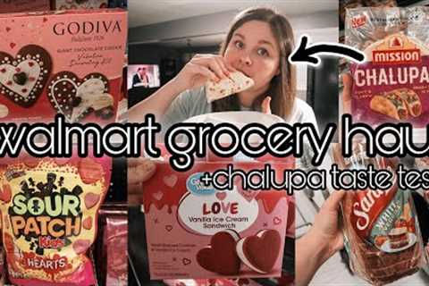 Walmart Grocery Haul 2023 | New Walmart Shop With Me | Mission Chalupas Taste Test