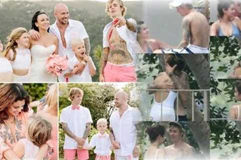 Selena Gomez and Justin Bieber at Jeremy Bieber weeding