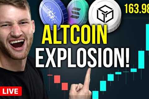 Altcoins Are Exploding! | Missed The Gains? Here Is The Next Altcoin To Pop!
