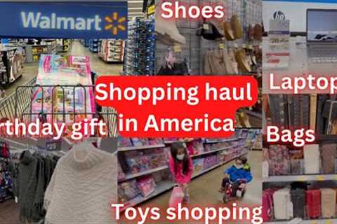 Shopping For My daughter birthday Gift/ SHOP WITH ME AT WALMART/2023 haul/Life in abroad/Urdu Hindi