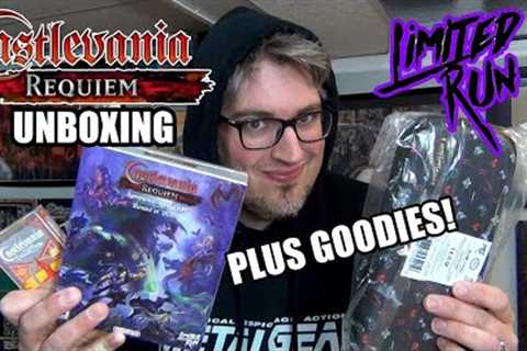 Castlevania Requiem Classic Collector's Edition Unboxing Plus GOODIES!