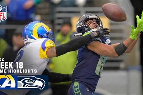 Los Angeles Rams vs. Seattle Seahawks | Week 18 2022 Game Highlights