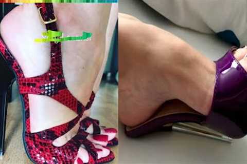 Beautiful Different type of High Heels  Sandals Shoes footwear  Design