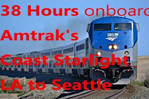 Amtrak Coast Starlight Part 1 From LA to Seattle in Late October 2022