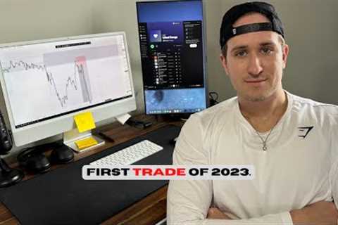First Forex Trade of 2023! (Forex Trade Breakdown)