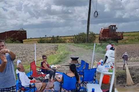 Bush Cook and Catching Fish at Backdam Guyana.