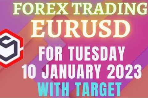 Forex Trading for Beginners | EURUSD Currency Trading for Today Tuesday 10 January