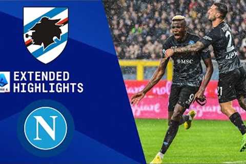 Sampdoria vs. Napoli : Extended Highlights | Serie A | CBS Sports Golazo