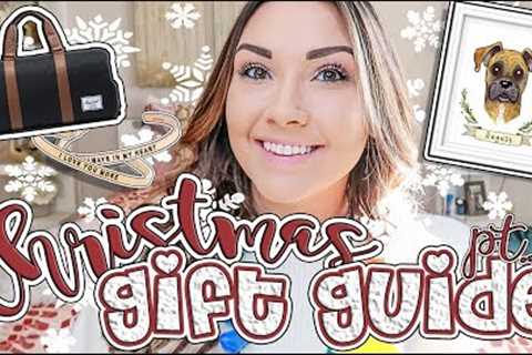 CHRISTMAS GIFT GUIDE: PART TWO | Men, Technology, &amp; Personalized Gifts!