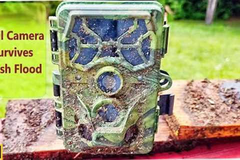 Campark T100 Trail Cameras Survive Flash Flood and Film Wildlife