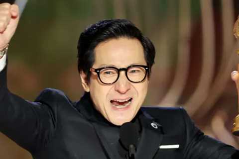 Ke Huy Quan Wins Golden Globe, Thanks Spielberg In Emotional Speech for 'First Opportunity'