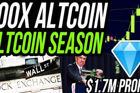 THE NEXT 100X ALTCOIN JUST LISTED ON THE STOCK MARKET!! 🚨 ALTCOIN SEASON TRIGGERED $1.7M PROFIT!