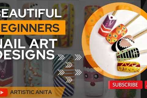 10 Beginner Nail Art Designs Compilation 💞 |  Easy, Beautiful &amp; Simple #nailartdesigns #nails..
