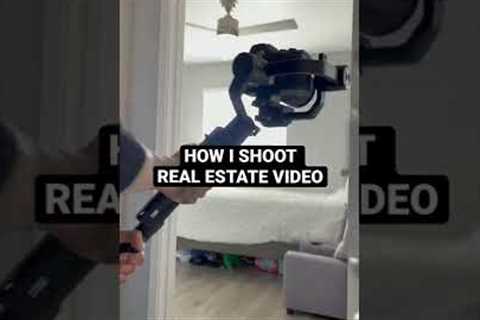 Real Estate Videography with DJI Ronin S &amp; Canon R6 | #shorts