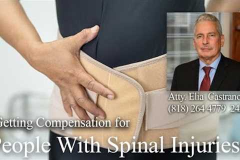 Elia Castranova: Personal Injury Attorney Getting Just Compensation For People With Spinal Injuries