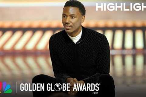 Jerrod Carmichael Is Totally Honest About Hosting The 2023 Golden Globe Awards | NBC