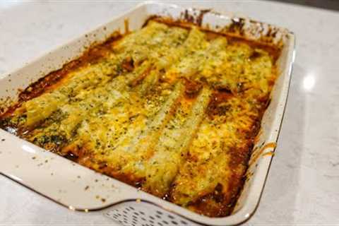 Easy To Make Meatless Stuffed Pasta Recipe | Simple Vegetarian Recipe