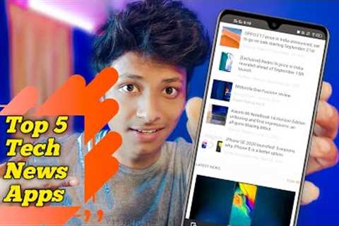 Top 5 tech news apps