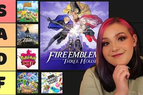 Ranking EVERY Nintendo Switch Game I've Played! (50+)