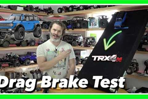 Drag Brake Testing TRX4M From Traxxas || Holmes Hobbies || Motor Test TRX4 M Part 3