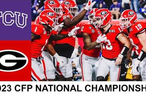#1 Georgia vs #3 TCU Highlights | CFP National Championship | 2023 College Football Highlights