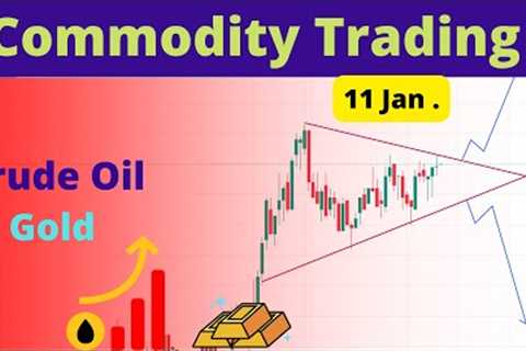 🔴  Live MCX Day Trading Today 11 January 2023 | Commodity Futures | Crude Oil | Gold | Boom Trade