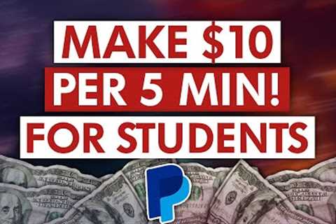 $10 EVERY 5 MINS ON AUTOPILOT! *For Students And Tutors* | Make Money Online 2023