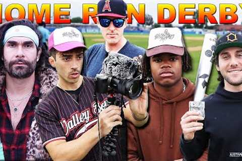HOME RUN DERBY WITH D1 BASEBALL COMMITS, PROS AND THE SOFTBALL CREW! | Kleschka Vlogs