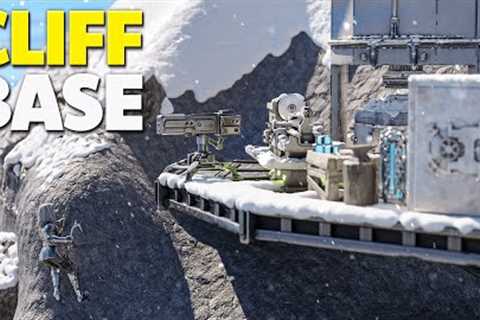 I Built In A Hidden Cliff Sky Base Location In ARK