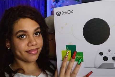 🎮ASMR Unboxing An Xbox Series S | Tapping, Scratching &amp; A LOT of talking