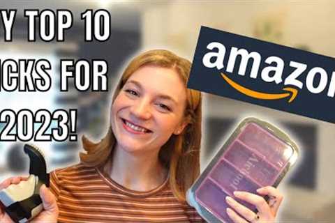 MY TOP TEN AMAZON FINDS FOR 2023! MY FAVORITE DEALS ON AMAZON PRODUCTS THIS YEAR!