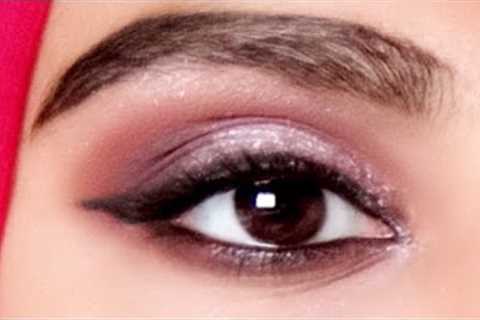 how to:Simple Matte glitter Eye Makeup | part 2 | beginners step by step